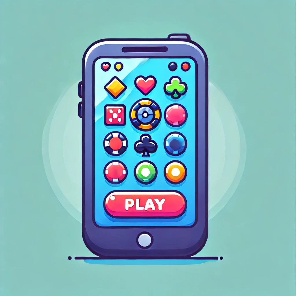 Mobile Gaming Icon